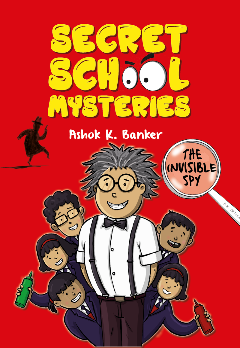 Final cover from the book 'The Invisible Spy'