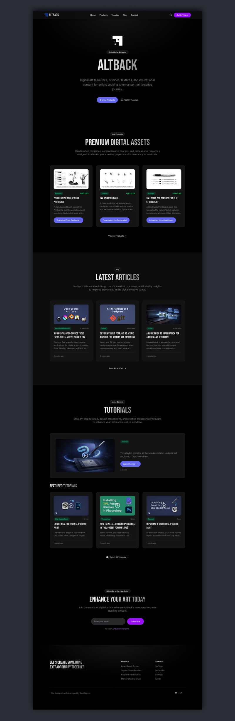 Altback-Homapage-Screen