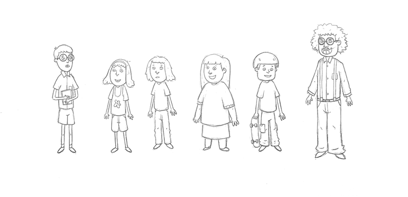 Initial Character Designs