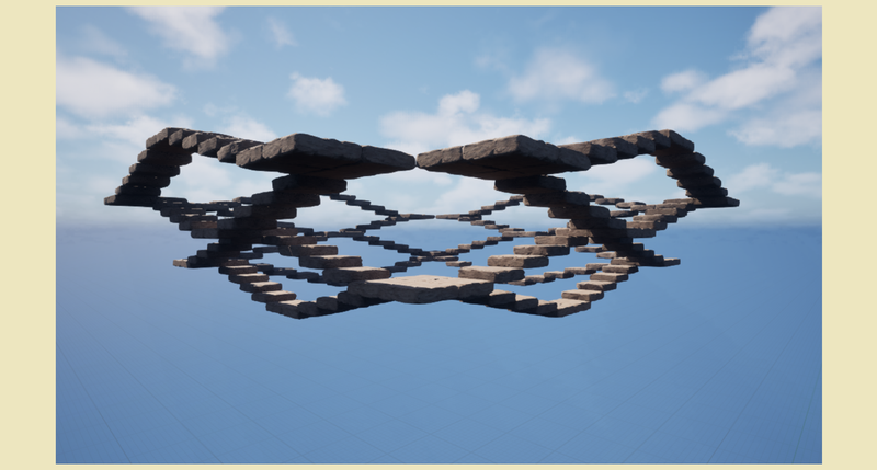 Process breakdown for the project The Last Stepwell - An environment designed in Unreal Engine.