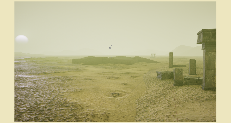 Process breakdown for the project The Last Stepwell - An environment designed in Unreal Engine.