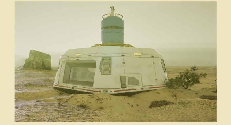 Process breakdown for the project The Last Stepwell - An environment designed in Unreal Engine.