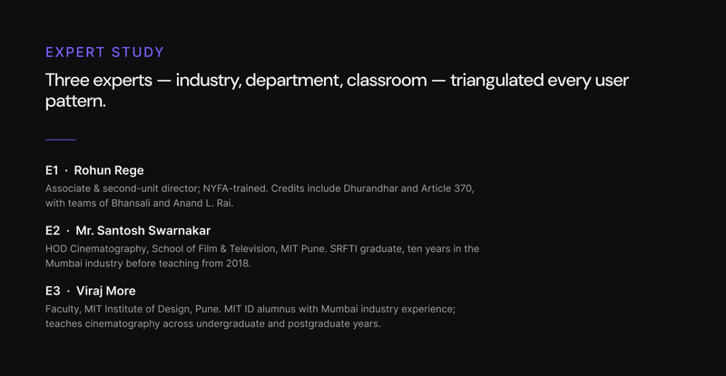 CineMeta - Expert Interviews