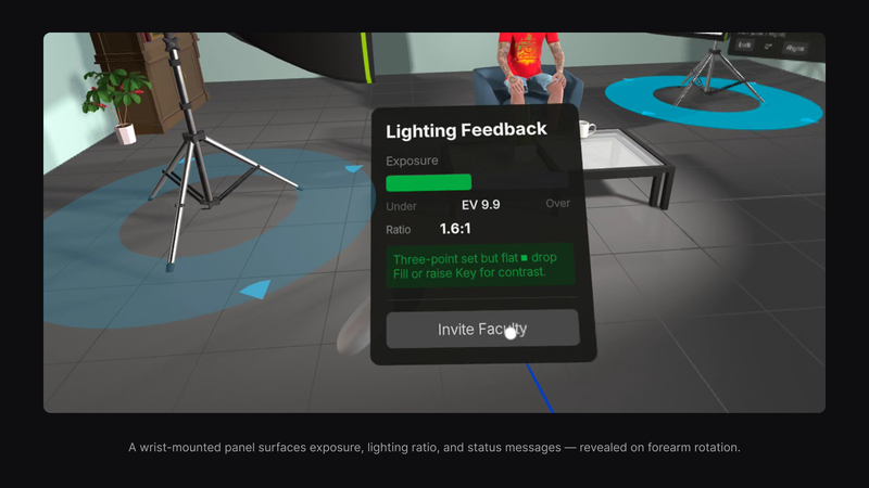 CineMeta Screen - Feedback UI Panel