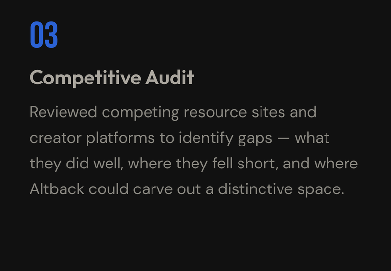 research-method-competitive-audit