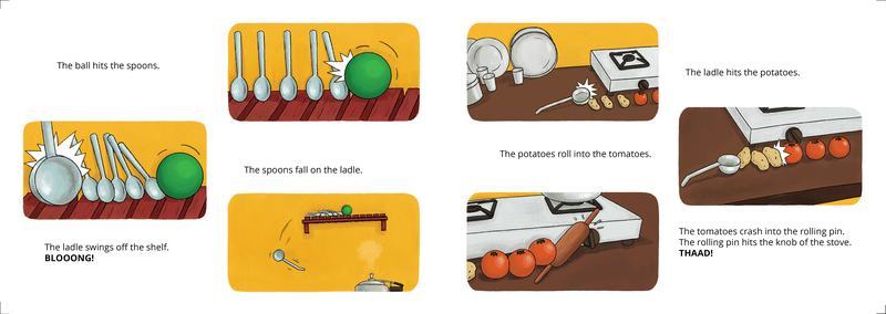 One of the final spread from the book.