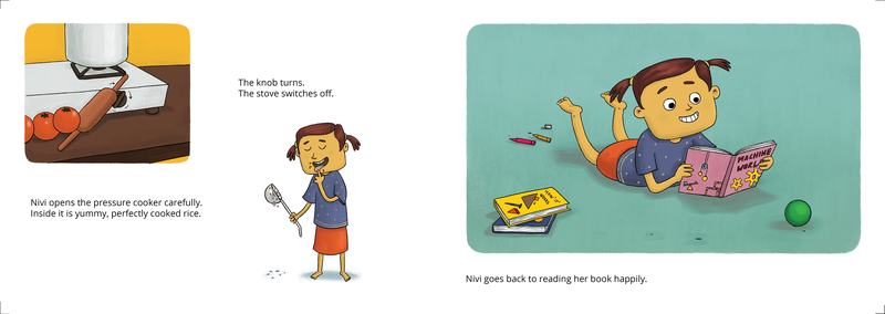 One of the final spread from the book.