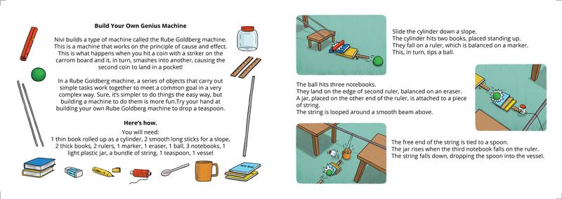 One of the final spread from the book.