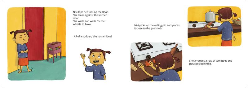 One of the final spread from the book.